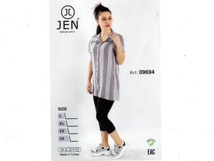 Домашний костюм рубашка+ лосины 9694