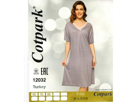 Ночная сорочка с рукавом 12032