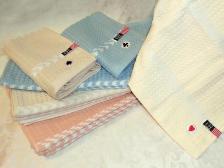Полотенце Вафельное Love cotton 33*73 Китай (12шт)