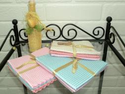 Салфетки микрофибра вафельная из 3-х 30*30 арт.4561323