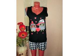 Домашний костюм майка + шорты 754