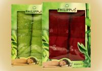 Набор "Philippus" Flovers, Natural Spa из 2-х полотенце (50*90+70*140) 100% бамбук