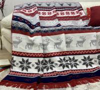Плед cotton Rajtex 150*200 Рождественская сказка 18104b