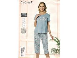 Домашний костюм футболка + бриджи 14409