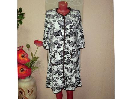 Халат велюровый на молнии Арина