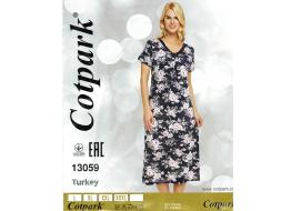 Ночная сорочка с рукавом 13059