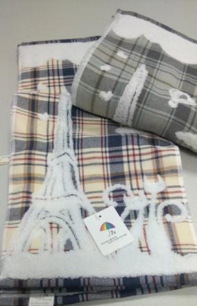 Полотенце лен махра 25*50 арт.1902322