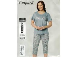 Домашний костюм футболка + бриджи 14409В