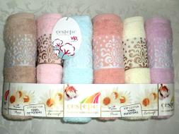 полотенце Cestepe AYSU хлопок 50*90 (6шт)