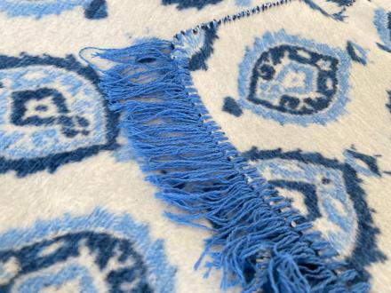 Плед cotton Rajtex 150*200 Гжель 18126a