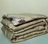 Одеяло ЭкоВерблюд классическое 140*205, чехол тик 100% хлопок