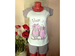 Домашний костюм майка + шорты Дуэт