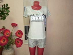Домашний костюм футболка + шорты 148