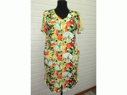 Халат трикотаж на молнии 319