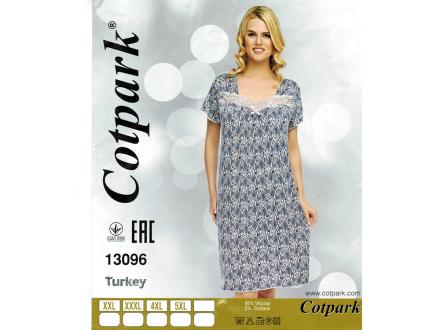 Ночная сорочка с рукавом 13096