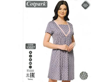 Ночная сорочка с рукавом 13327