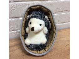 Игрушка мягкая Ежик в корзинке ХТ0249