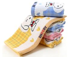 Полотенце детское Собачки 70*140 Китай (6шт)