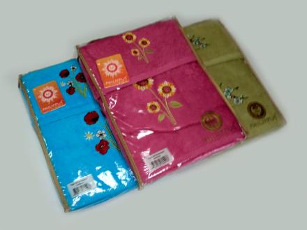 Набор Philippus из 3-х полотенце (30*50+50*90+70*140) 100% хлопок