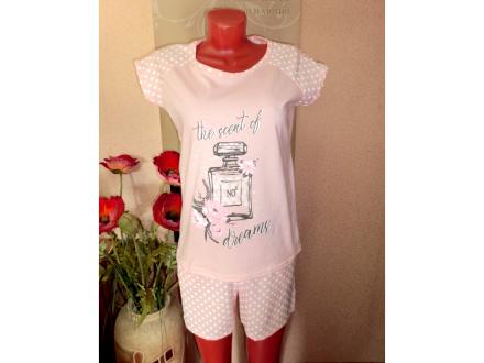 Домашний костюм майка + шорты Жизель
