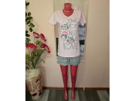 Домашний костюм футболка + шорты 365