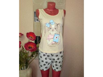 Домашний костюм майка + шорты КТК-101