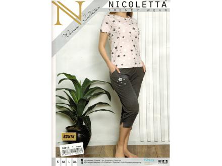 Домашний костюм футболка + бриджи 82519