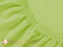 Простыня на резинке (90*200*20; трикотаж 125 гр) 08 Лимон