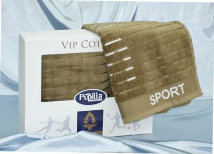 Набор Pupilla Sport велюр полотенце (50*90+70*140) 100% хлопок