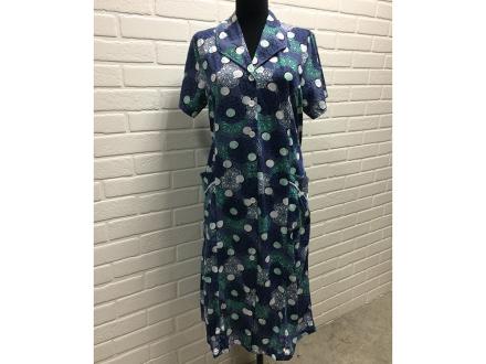 Халат трикотажный на пуговицах Мираж