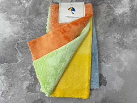 Салфетки микрофибра из 4-х 30*30 арт.35614128