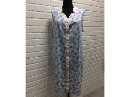 Халат трикотажный на пуговицах С946