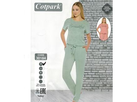 Домашний костюм футболка + брюки 30184