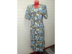 Халат трикотажный на пуговицах MEGA TEX