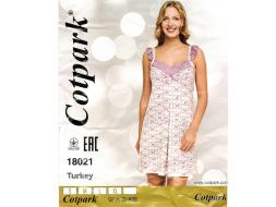 Ночная сорочка на лямках 18021