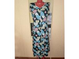 Халат трикотажный на пуговицах 085