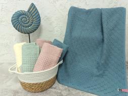 Полотенце Рифленые сердечки 34*75 (12шт)