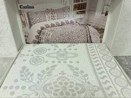 Покрывало First Elegant Carina 240*260 (наволочки 60*80/2)