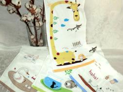 Полотенце Детское в  ассорт 30*50 Китай