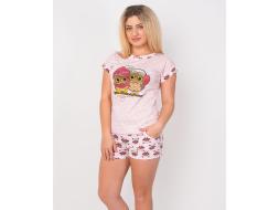 Домашний костюм футболка + шорты 615