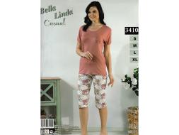 Домашний костюм футболка + бриджи3410