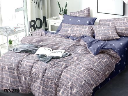 ПР-278 КПБ Райтекс Поплин 2,0 спальный (100%хлопок) 175*215 НА МОЛНИИ