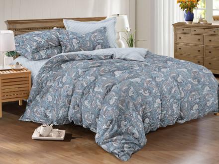 ПР-303 КПБ Райтекс Поплин 1,5 спальный (100%хлопок) 150*210 НА МОЛНИИ