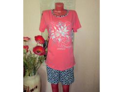 Домашний костюм футболка + шорты 619