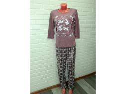 Домашний костюм футболка с рукавом 3/4+ брюки 451