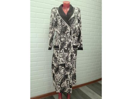 Халат трикотажный на запах 027