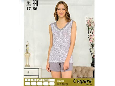 Домашний костюм майка+шорты 17156