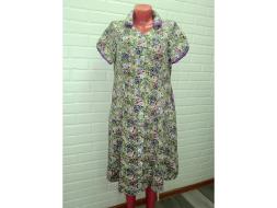 Халат трикотажный на пуговицах Аглая