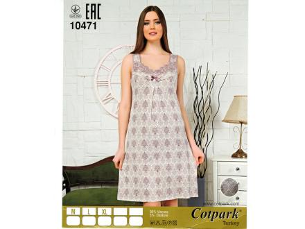 Ночная сорочка на лямках 10471