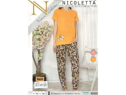 Домашний костюм футболка + брюки 96654